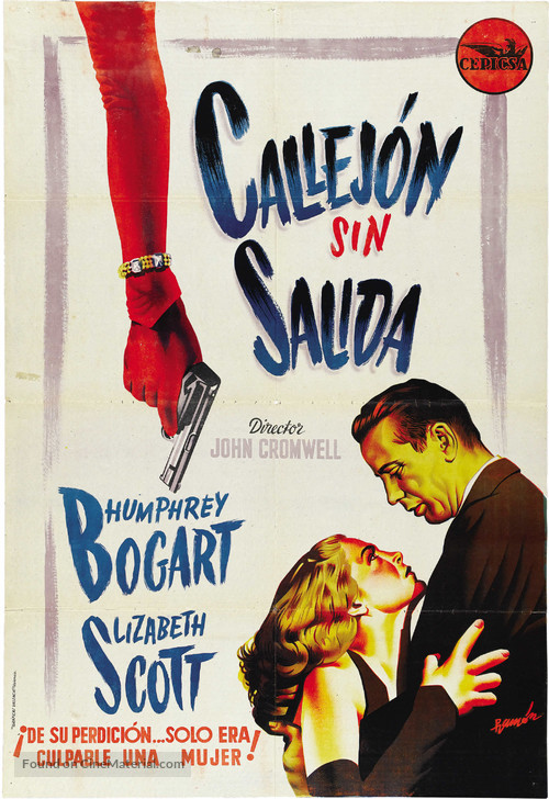Dead Reckoning - Spanish Movie Poster