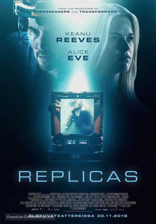 Replicas - Finnish Movie Poster