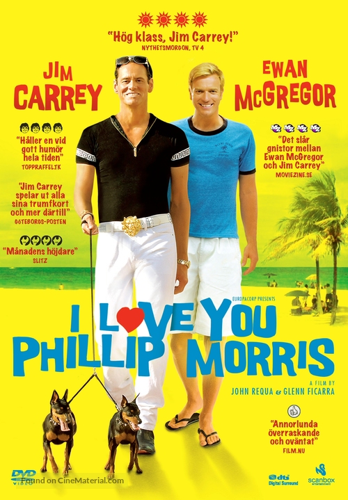 I Love You Phillip Morris - Swedish Movie Cover