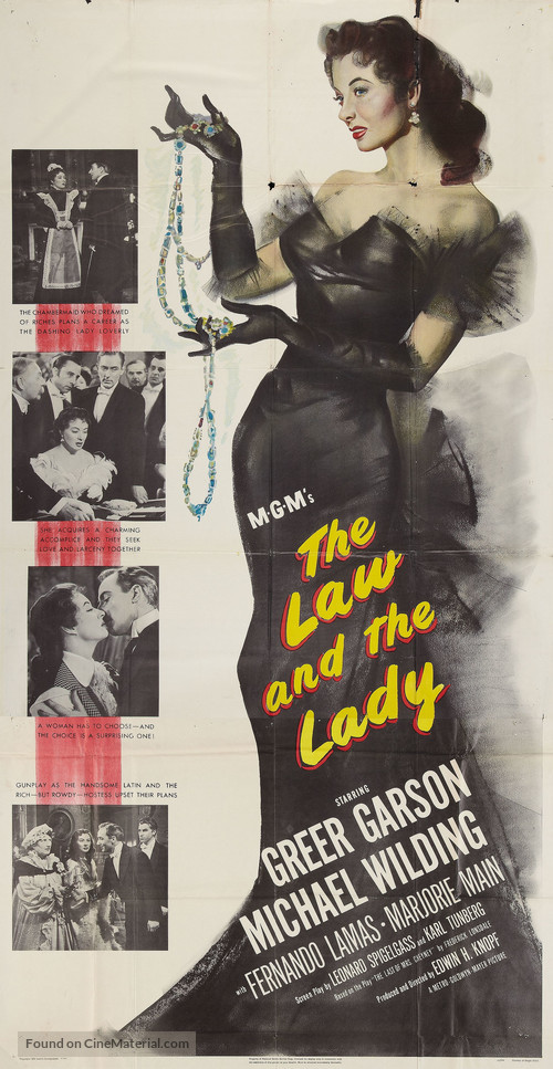 The Law and the Lady - Movie Poster