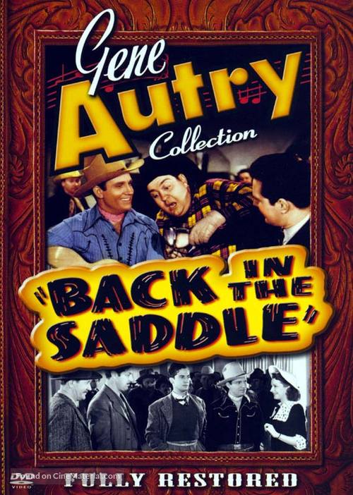 Back in the Saddle - DVD movie cover