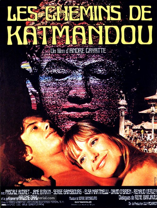 Les chemins de Katmandou - French Movie Poster