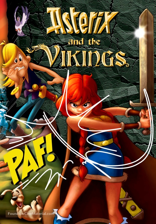 Ast&egrave;rix et les Vikings - DVD movie cover