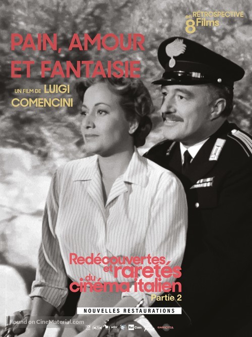 Pane, amore e fantasia - French Re-release movie poster