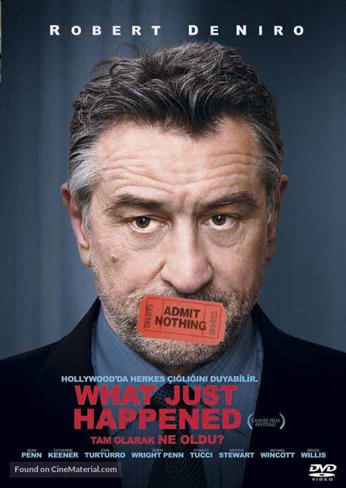 What Just Happened - Turkish DVD movie cover