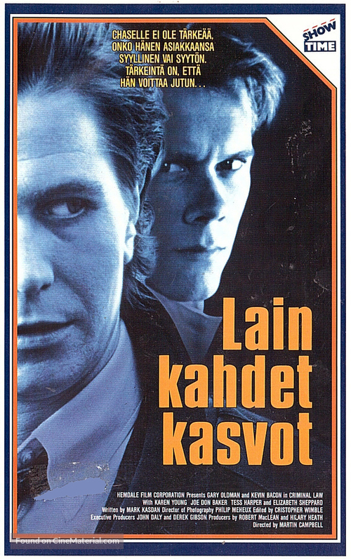 Criminal Law - Finnish Movie Cover