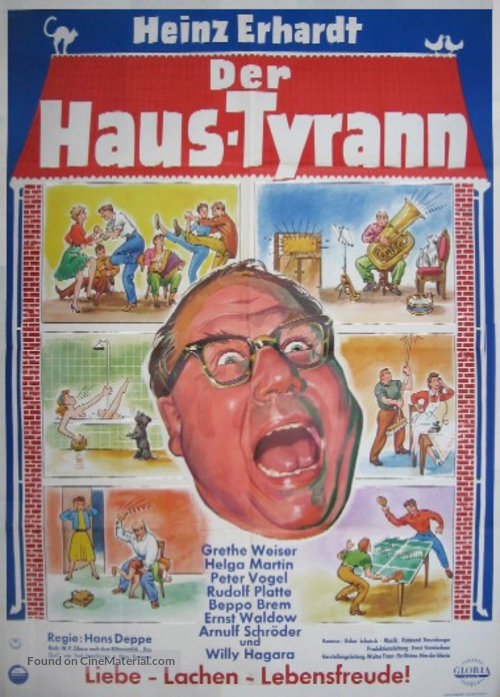 Der Haus-Tyrann - German Movie Poster