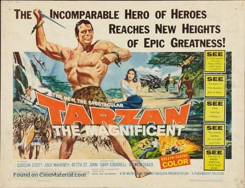 Tarzan the Magnificent - Movie Poster