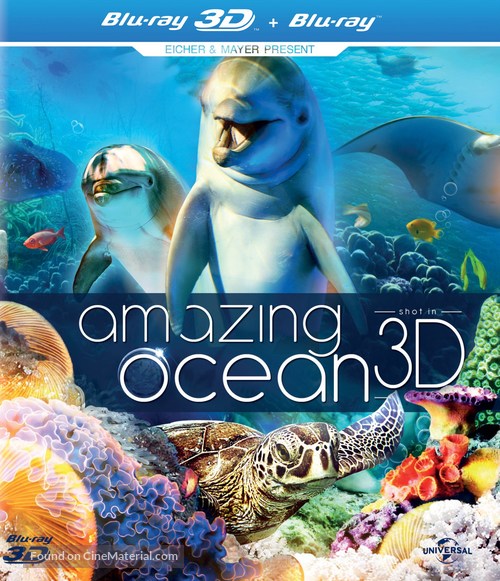 Amazing Ocean 3D - Blu-Ray movie cover