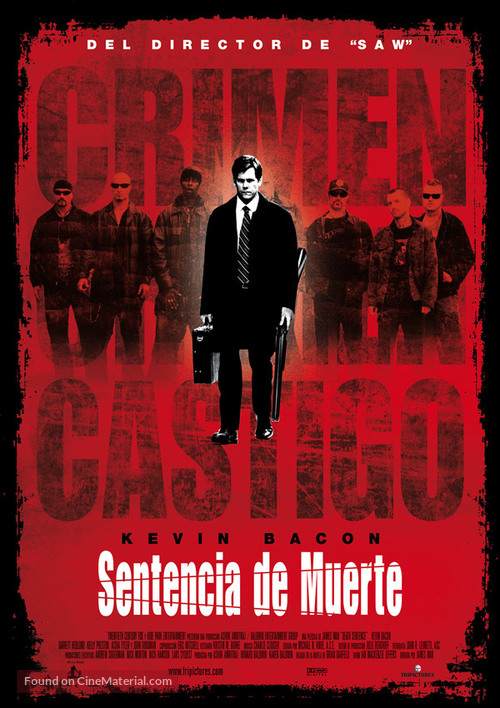 Death Sentence - Spanish Movie Poster