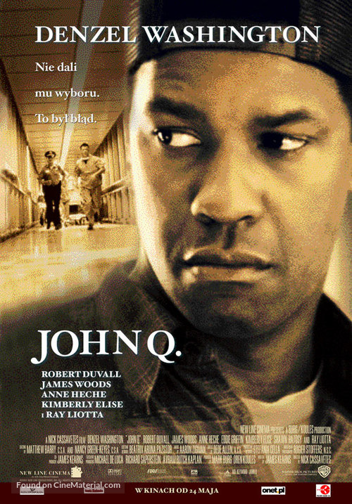 John Q - Polish Movie Poster