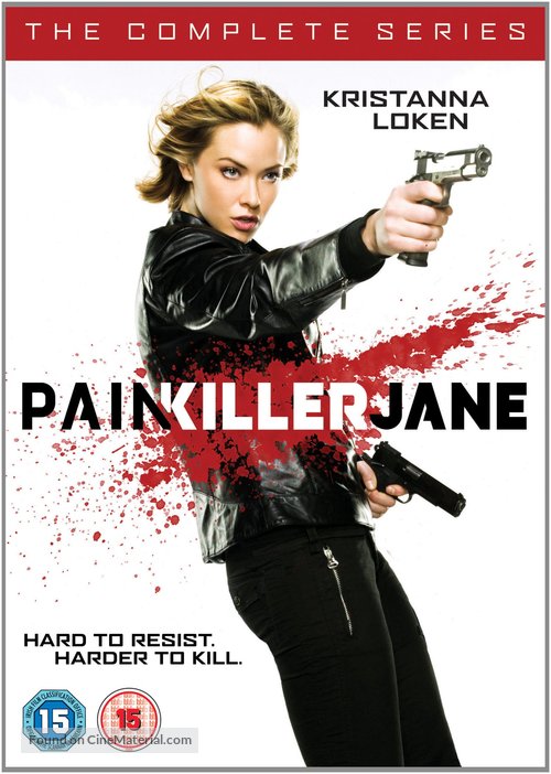 &quot;Painkiller Jane&quot; - British DVD movie cover