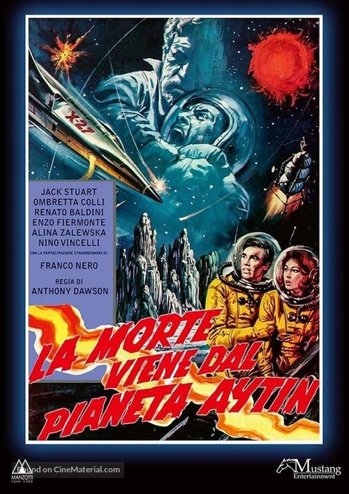 La morte viene dal pianeta Aytin - Italian DVD movie cover