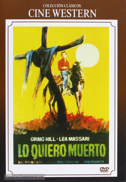 Lo voglio morto - Spanish Movie Cover