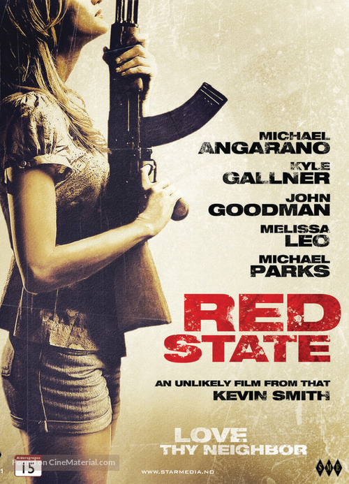 Red State - Norwegian DVD movie cover