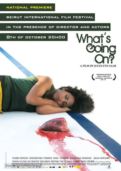 What&#039;s Going On? - Lebanese Movie Poster