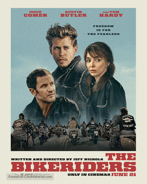 The Bikeriders - British Movie Poster