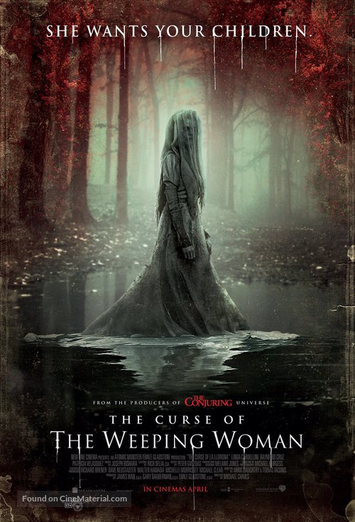 The Curse of La Llorona - Indonesian Movie Poster