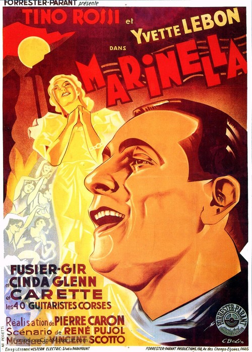 Marinella - French Movie Poster