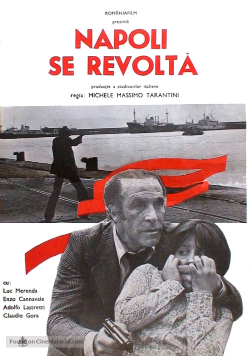 Napoli si ribella - Romanian Movie Poster
