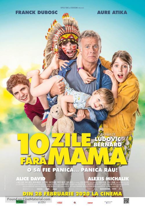 10 jours sans maman - Romanian Movie Poster
