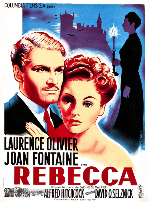 Rebecca - French Movie Poster