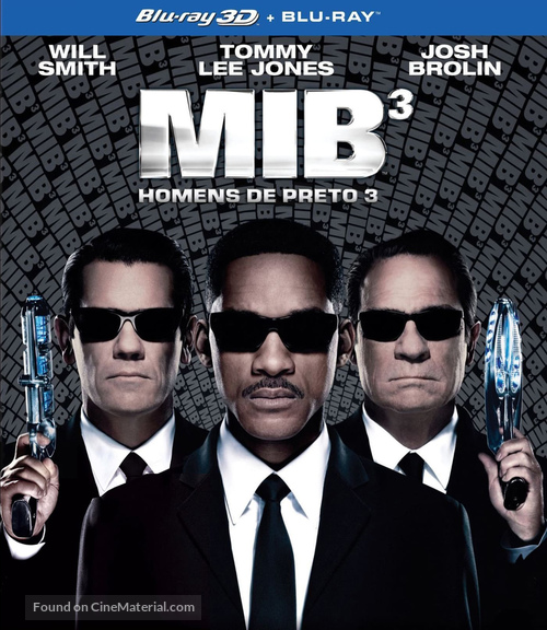 Men in Black 3 - Brazilian Movie Cover