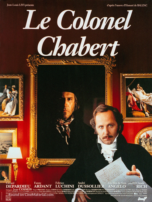 Le colonel Chabert - French Movie Poster