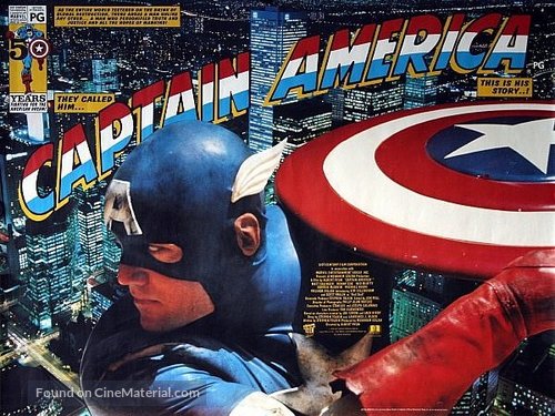 Captain America - British Movie Poster