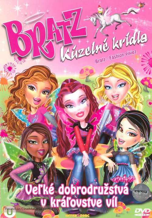 Bratz Fashion Pixiez - Slovak DVD movie cover