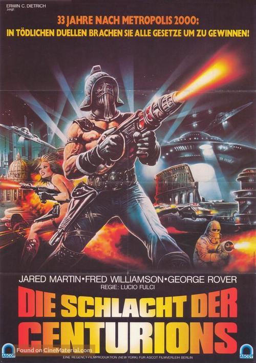 I guerrieri dell&#039;anno 2072 - German Movie Poster