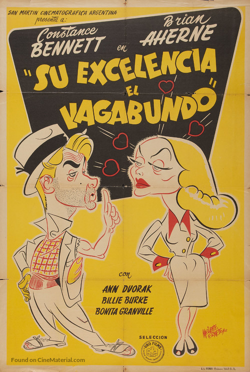 Smart Woman - Argentinian Movie Poster
