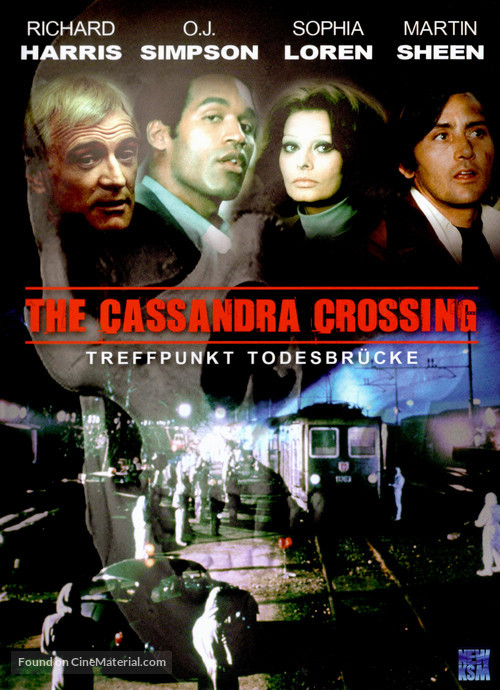 The Cassandra Crossing - German DVD movie cover