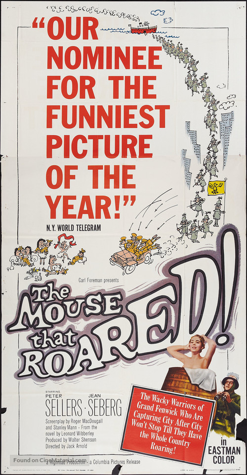 The Mouse That Roared - Movie Poster