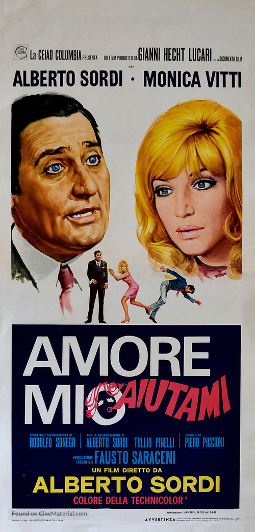 Amore mio aiutami - Italian Movie Poster