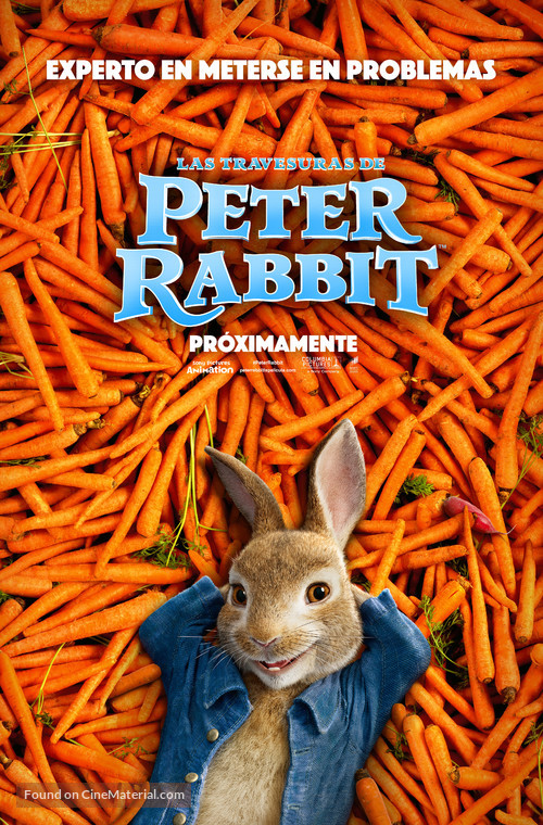 Peter Rabbit - Argentinian Movie Poster