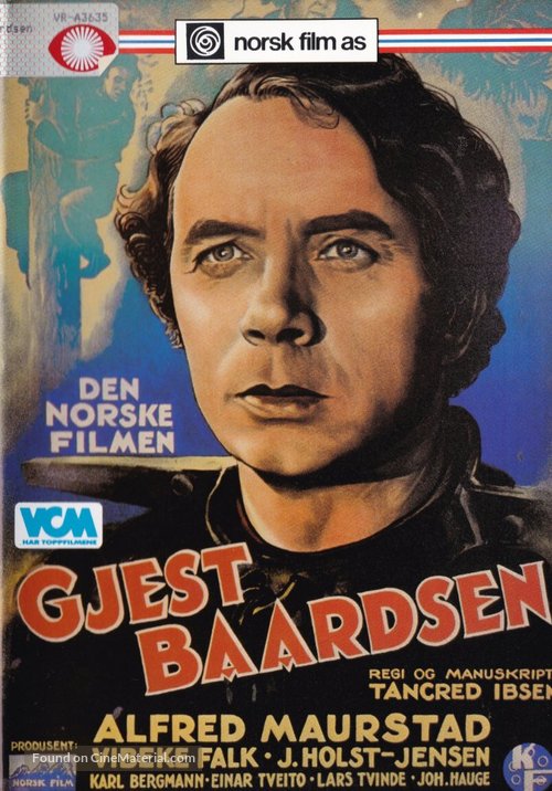 Gjest Baardsen - Norwegian VHS movie cover