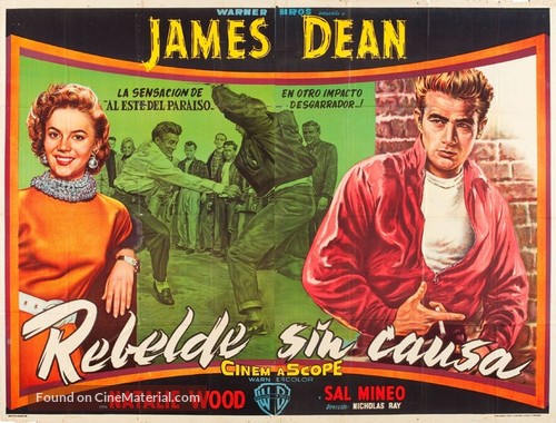 Rebel Without a Cause - Argentinian Movie Poster