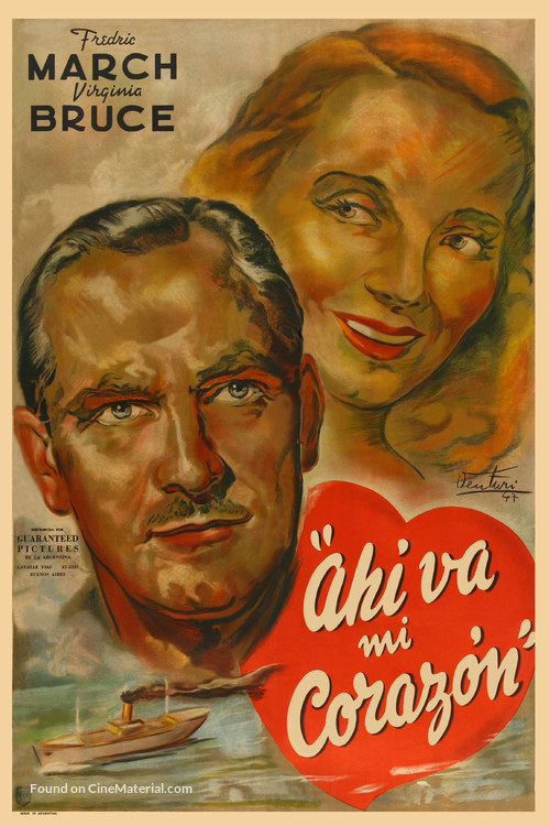 There Goes My Heart - Argentinian Movie Poster