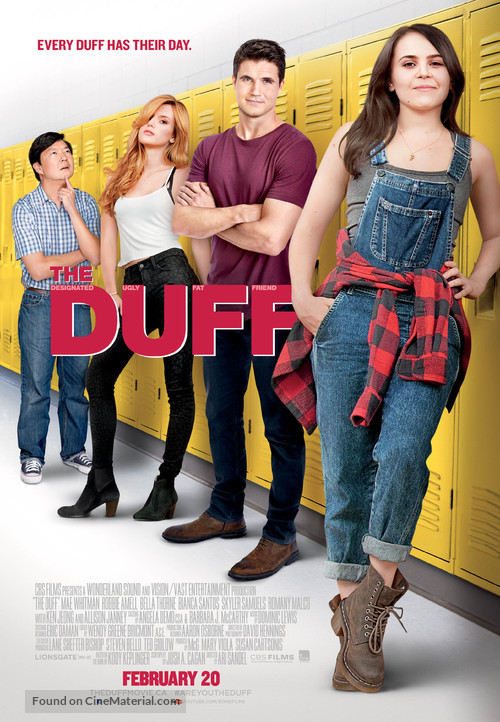 The DUFF - Canadian Movie Poster