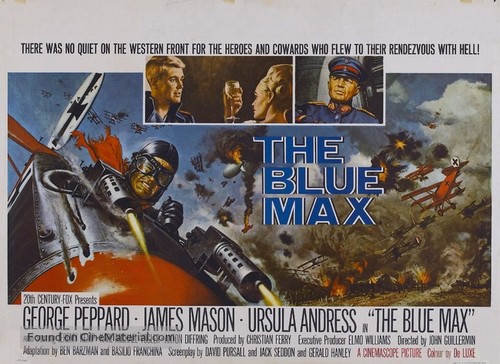The Blue Max - British Movie Poster