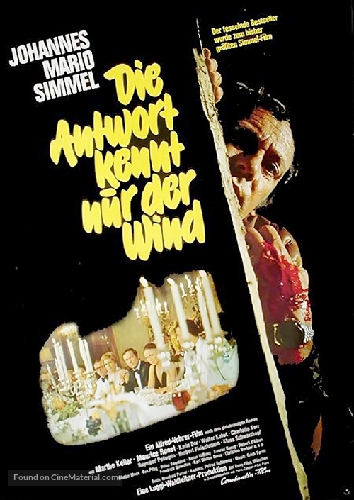 Antwort kennt nur der Wind, Die - German Movie Poster
