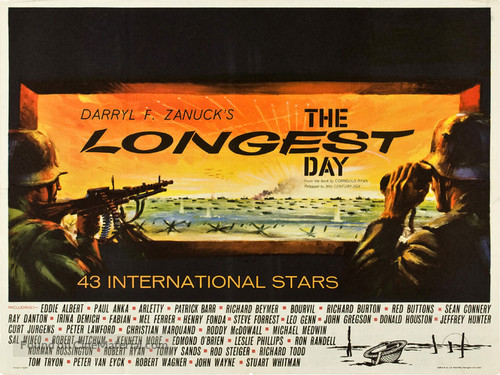The Longest Day - British Movie Poster