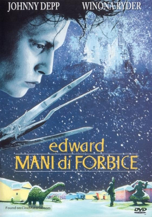 Edward Scissorhands - Italian Movie Cover