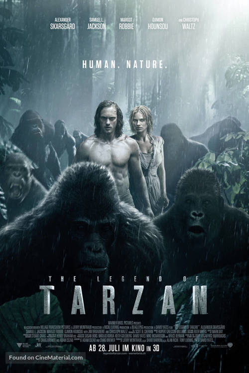 The Legend of Tarzan - Swiss Movie Poster