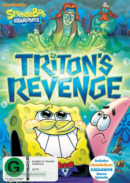 &quot;SpongeBob SquarePants&quot; - New Zealand DVD movie cover