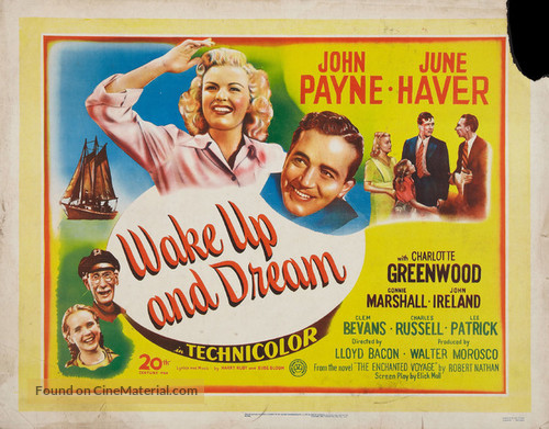 Wake Up and Dream - British Movie Poster