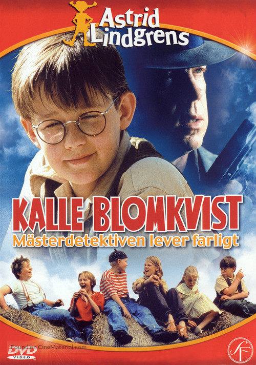 Kalle Blomkvist - M&auml;sterdetektiven lever farligt - Swedish poster