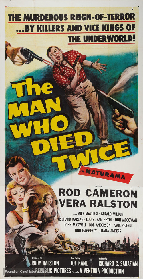 The Man Who Died Twice - Movie Poster