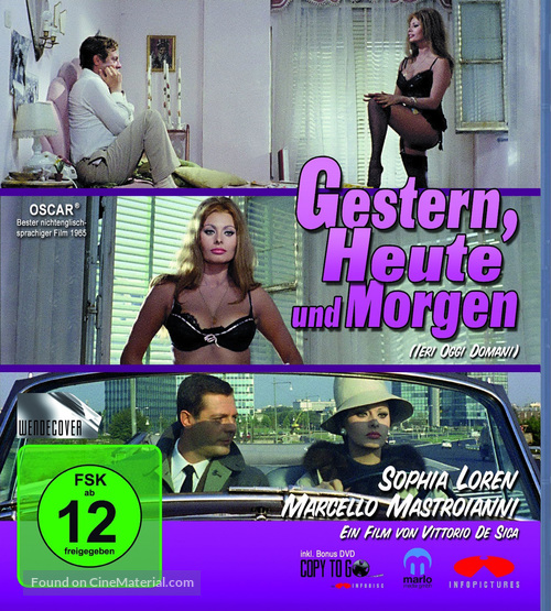 Ieri, oggi, domani - German Movie Cover